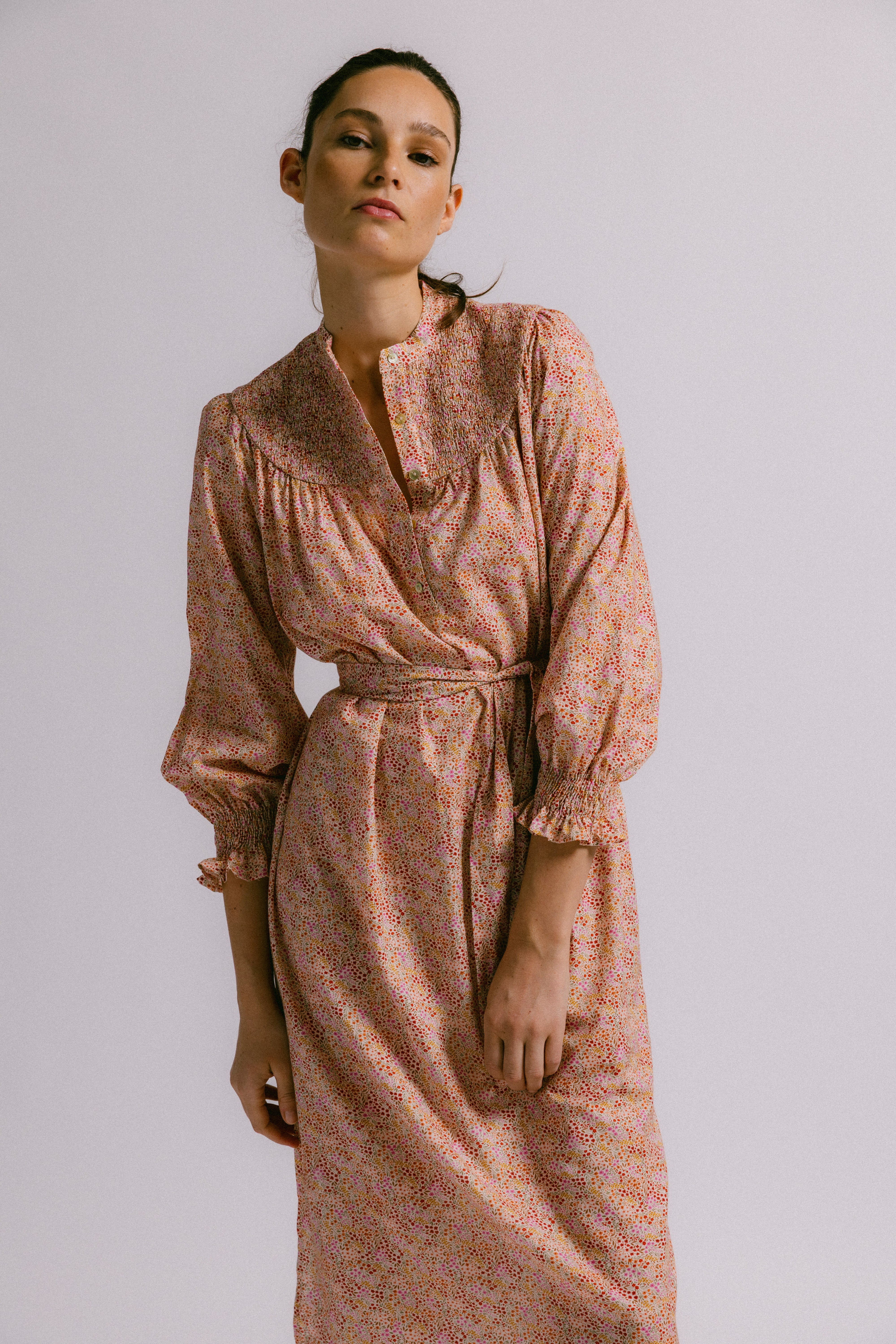 Vestido faro multicolor