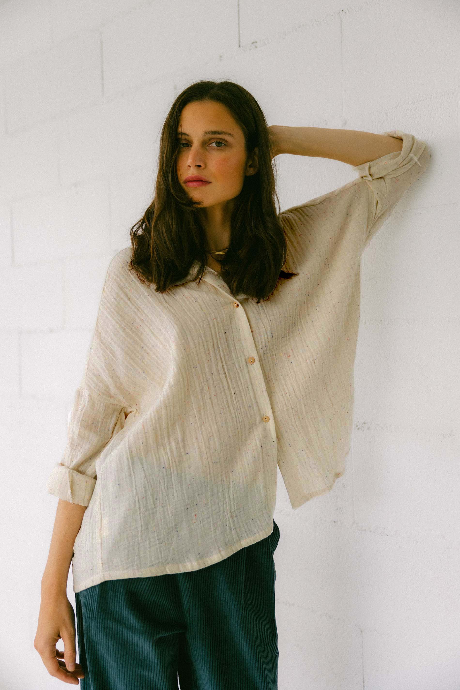 Blusa algodón orgánico STAR ICE CREAM