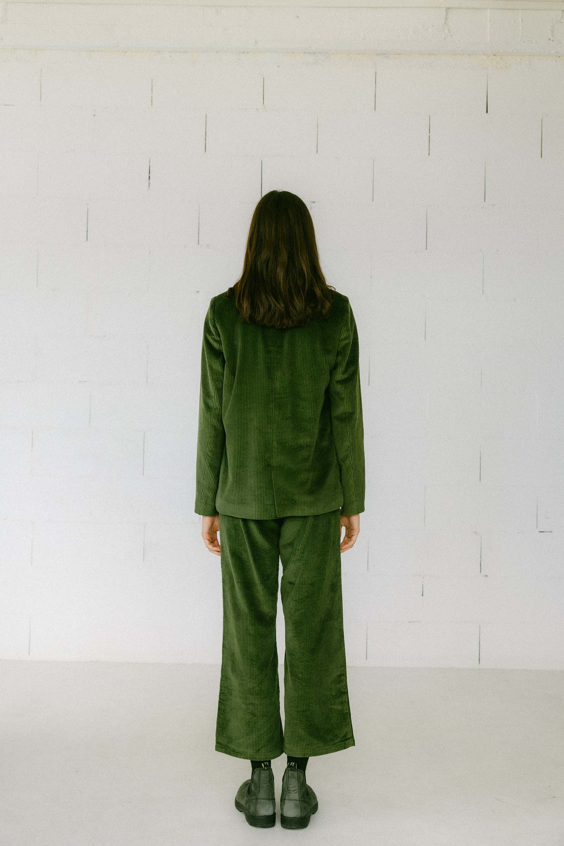 Traje pana verde