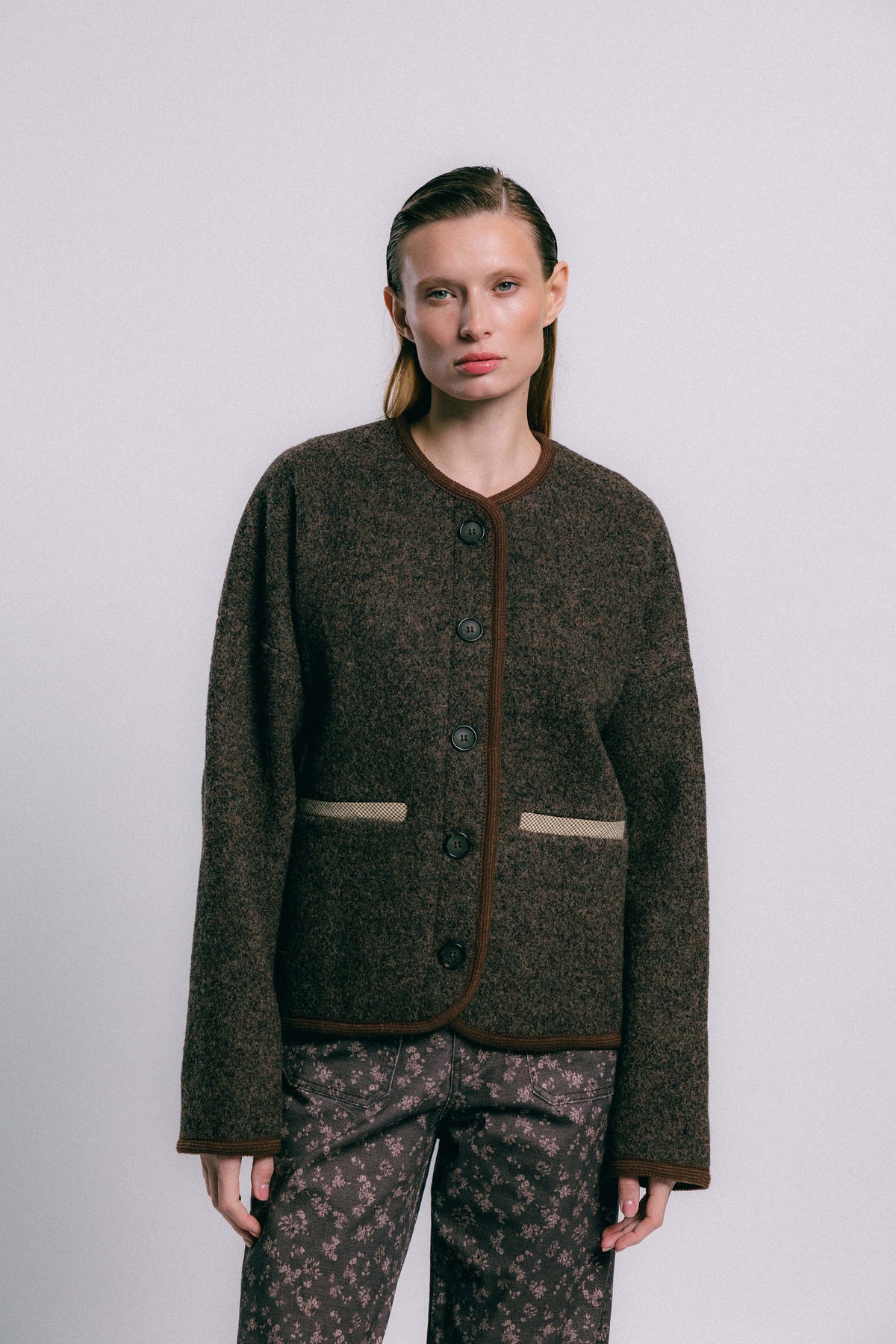 Chaqueta austriaca chocolate