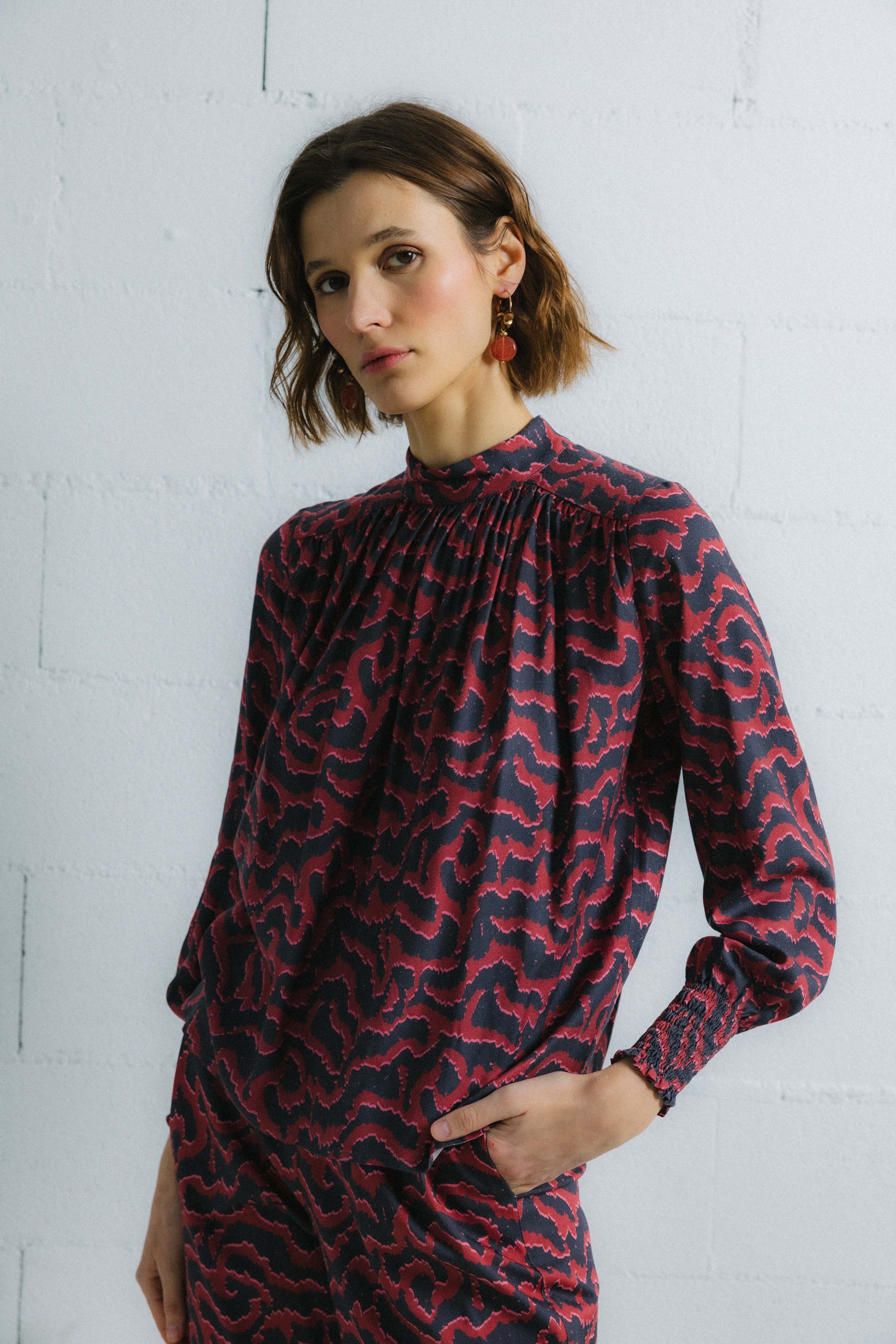 Blusa snake goma puño HALDEN