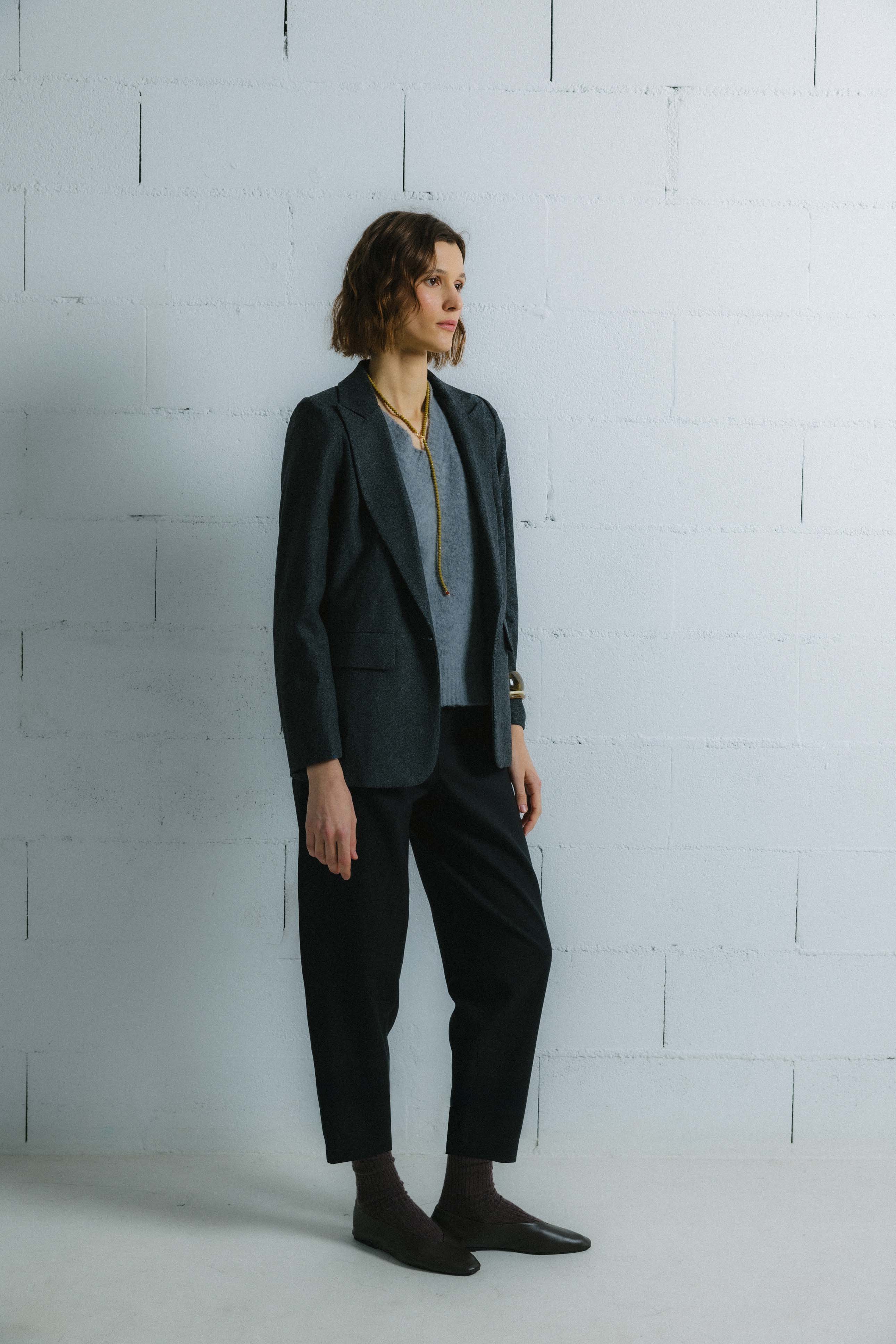 Blazer Millet lana gris