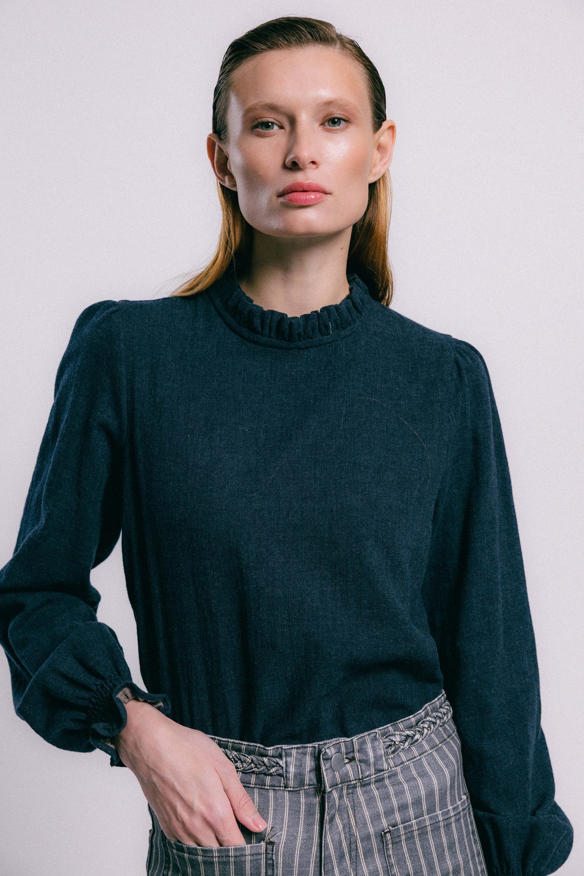 Blusa pori azul