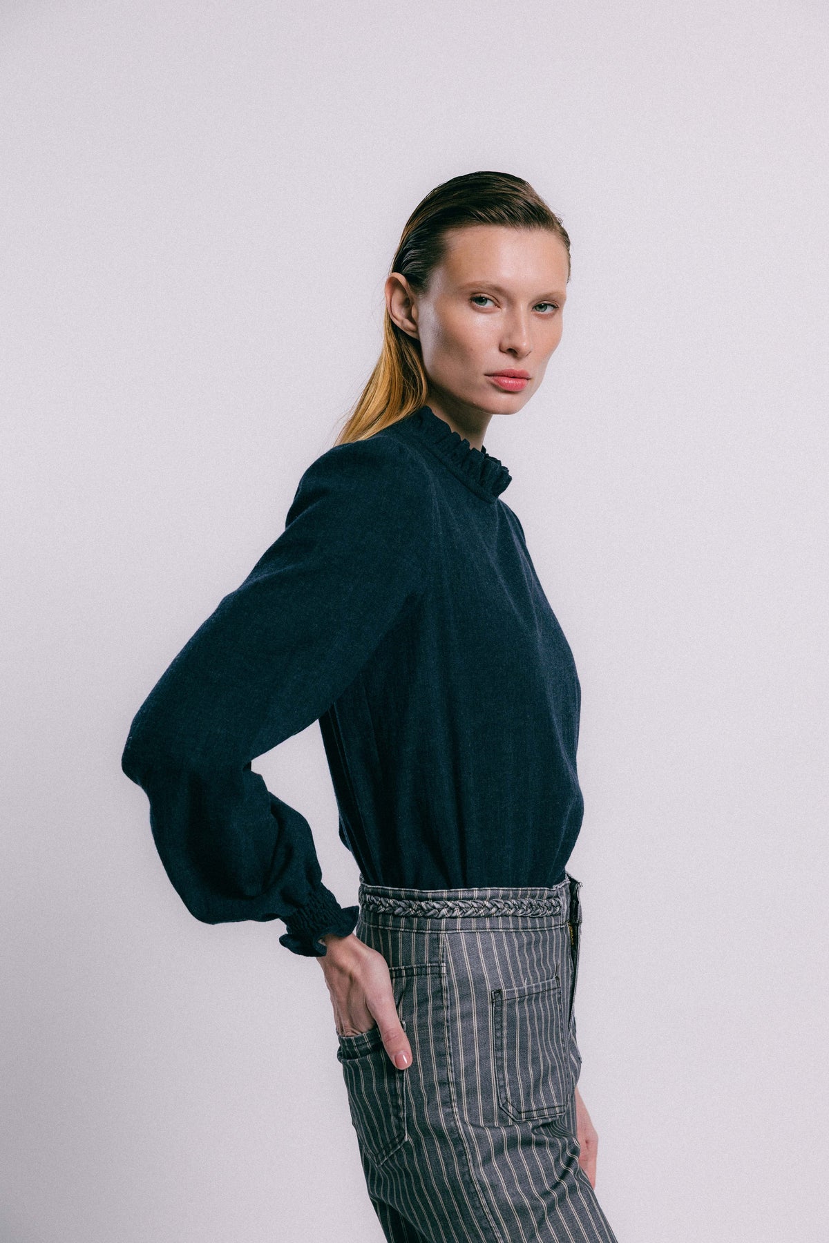 Blusa pori azul