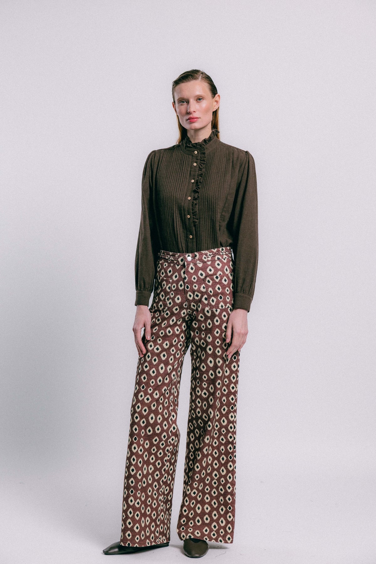 Blusa perth chocolate