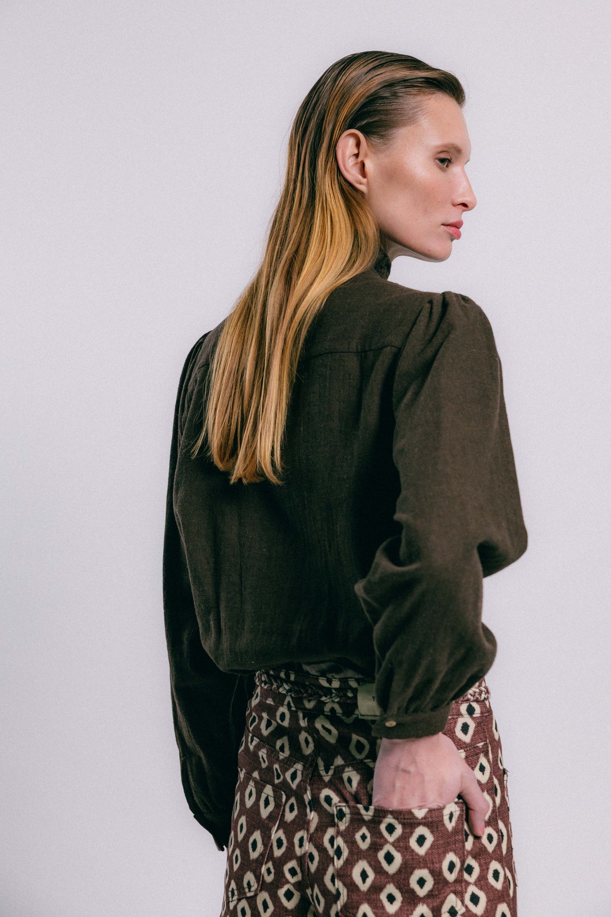 Blusa perth chocolate