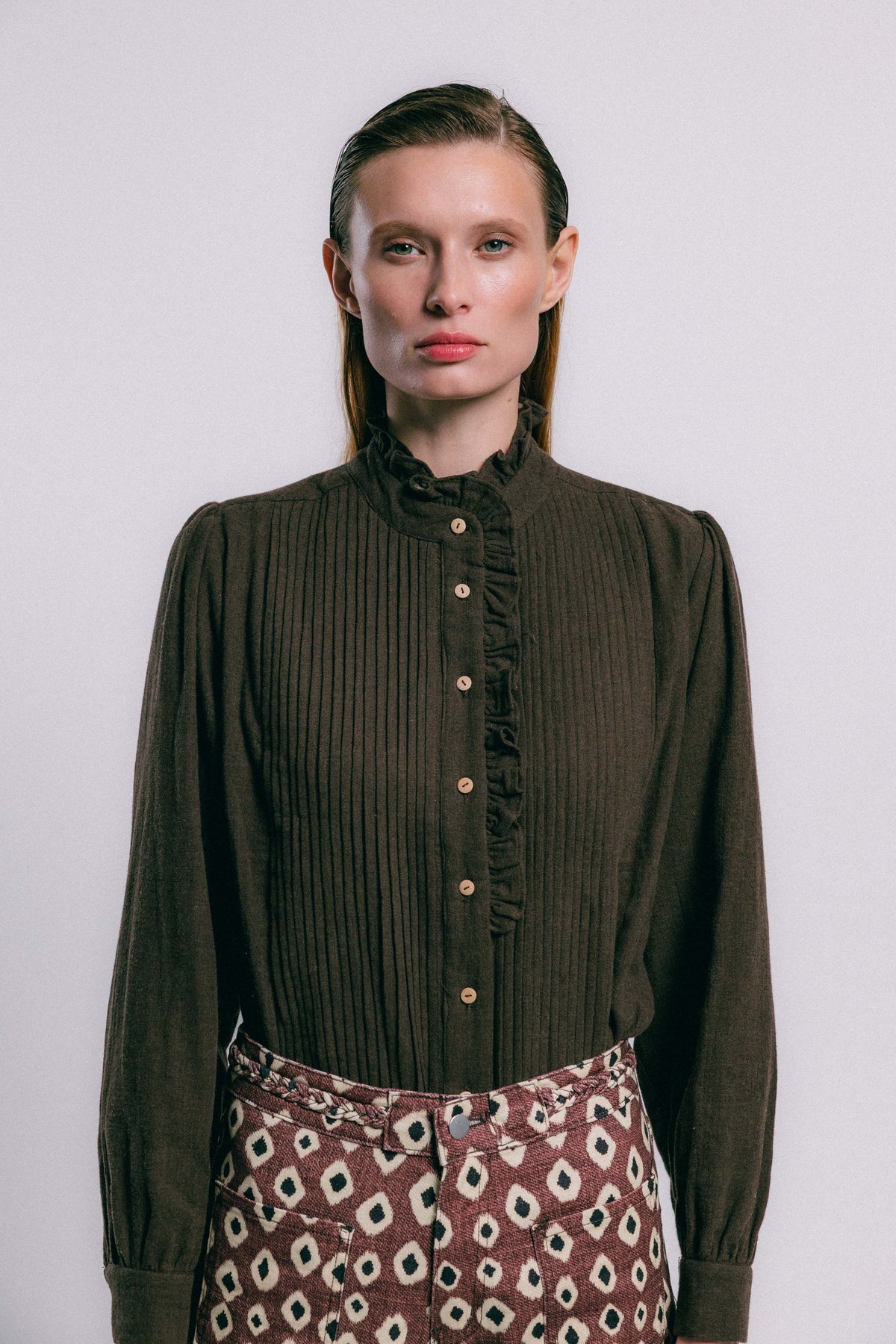 Blusa perth chocolate