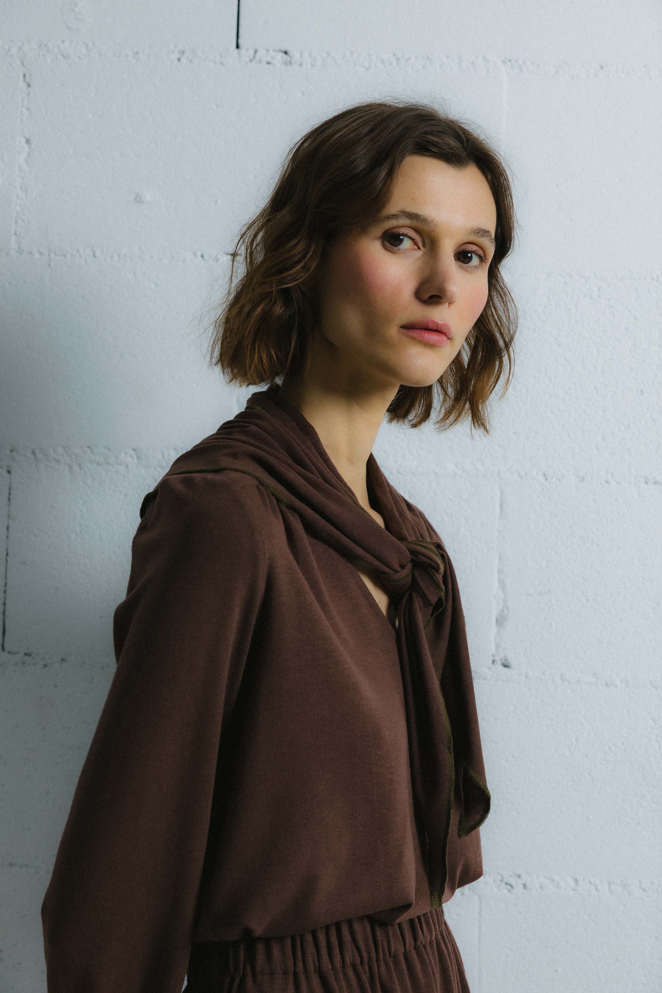 BLUSA PASS CHOCOLATE