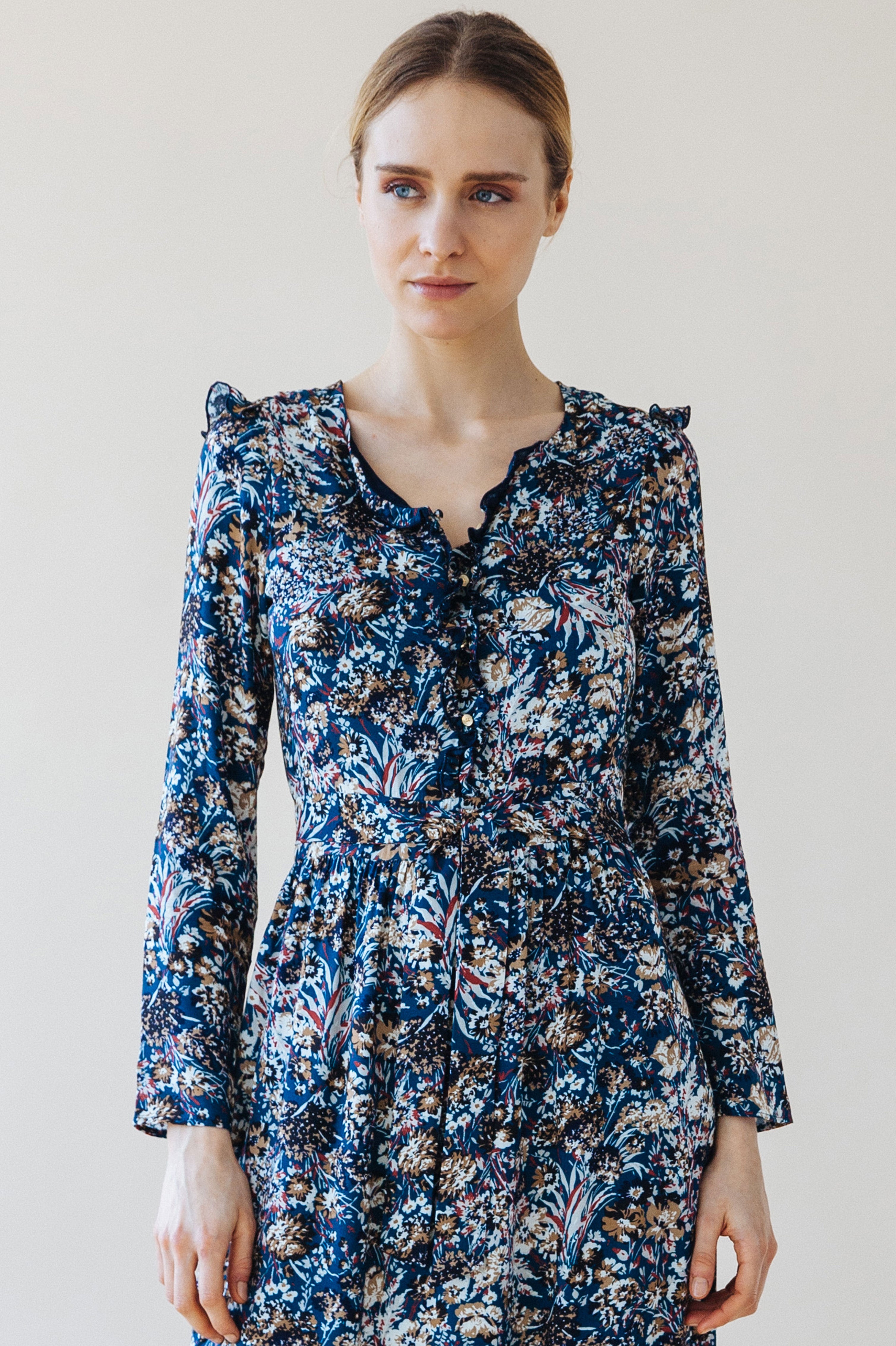 Vestido LARGO FLOR PEQUEÑA