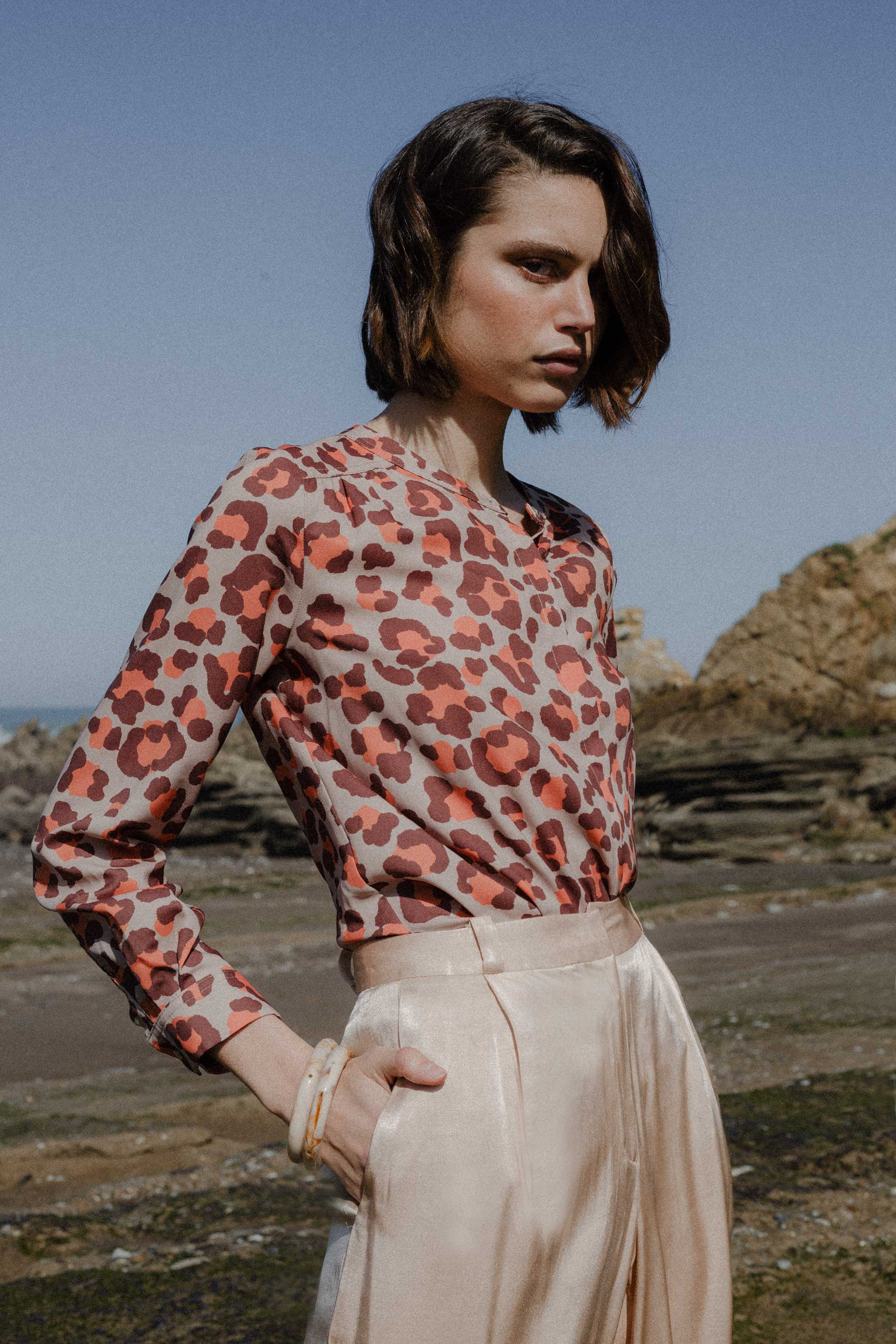 Blusa melbourne animal