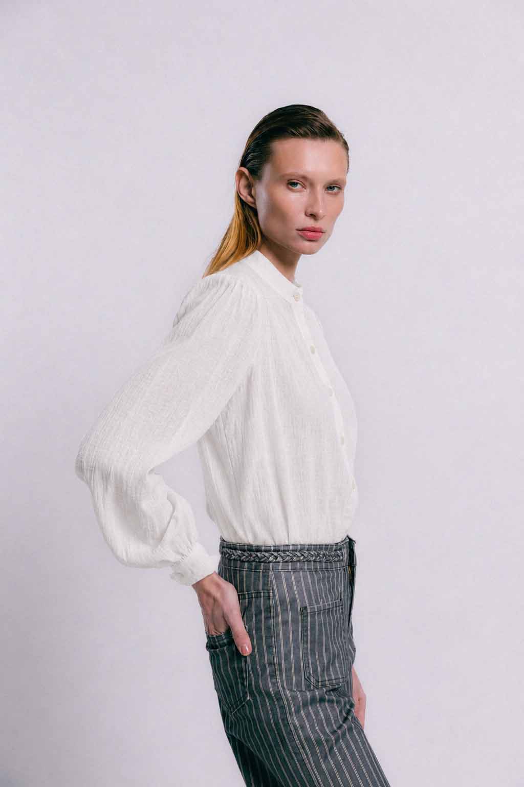Blusa melbourne blanca