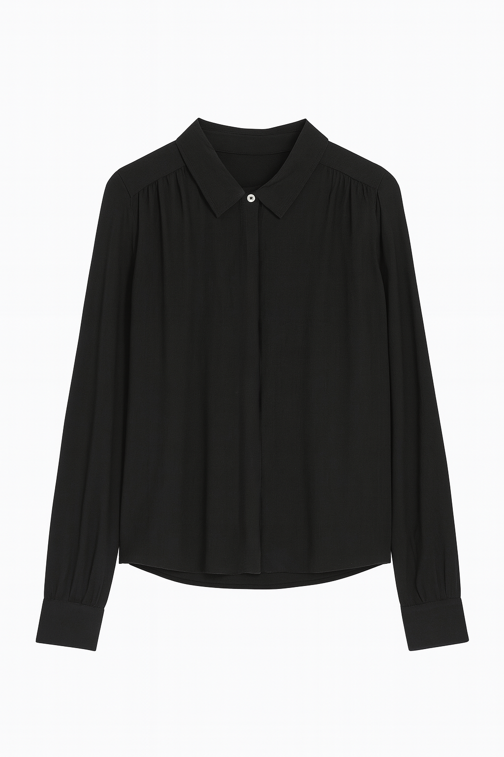 BLUSA PALMA NEGRA