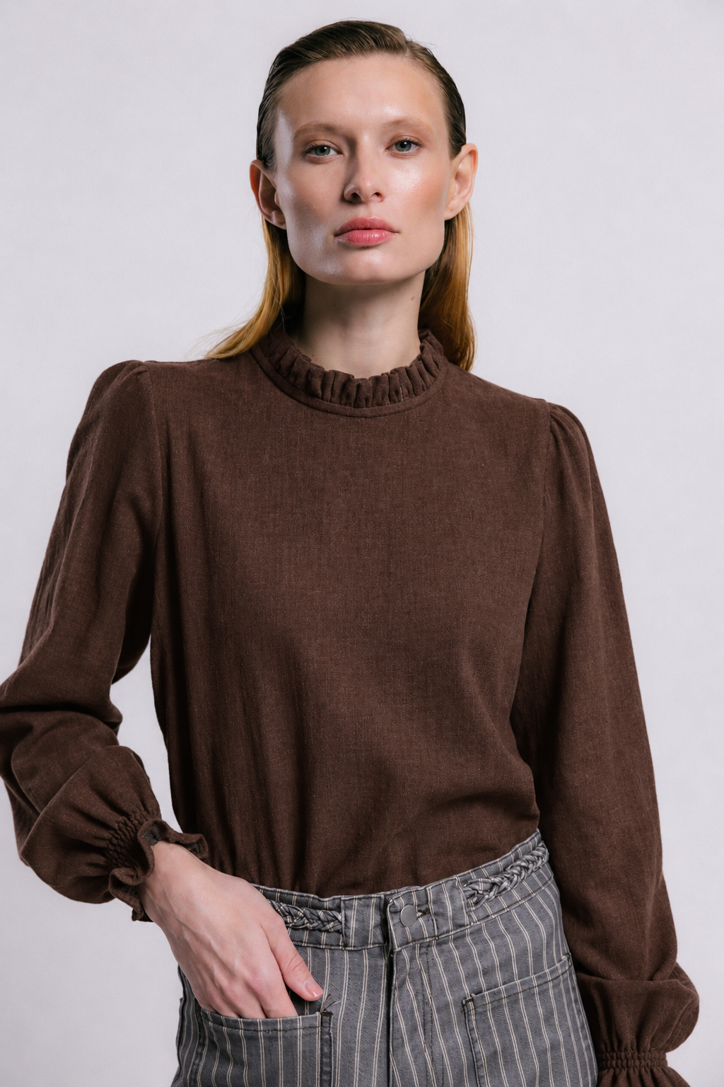 Blusa pori chocolate
