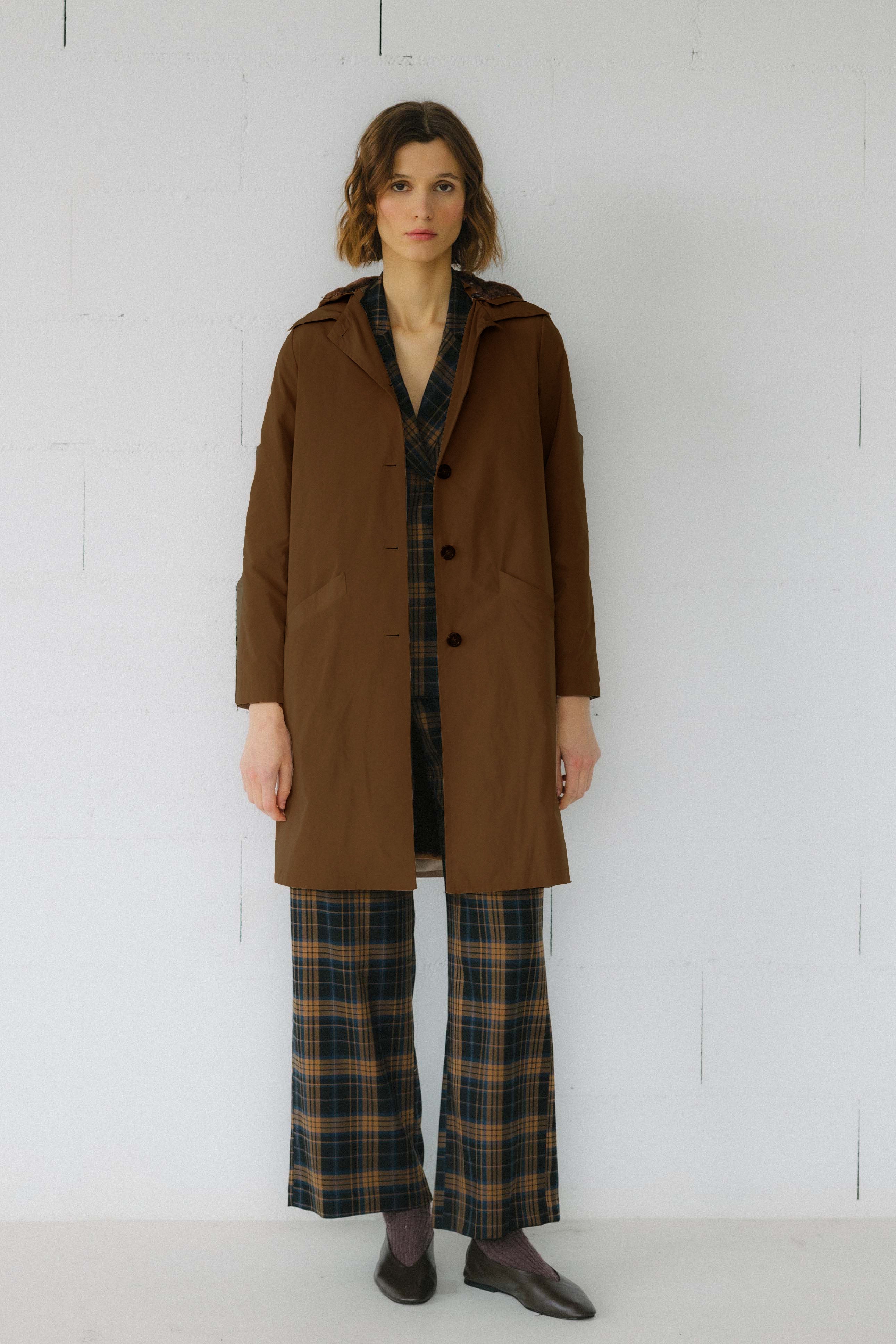 Gabardina RUSIA CHOCOLATE