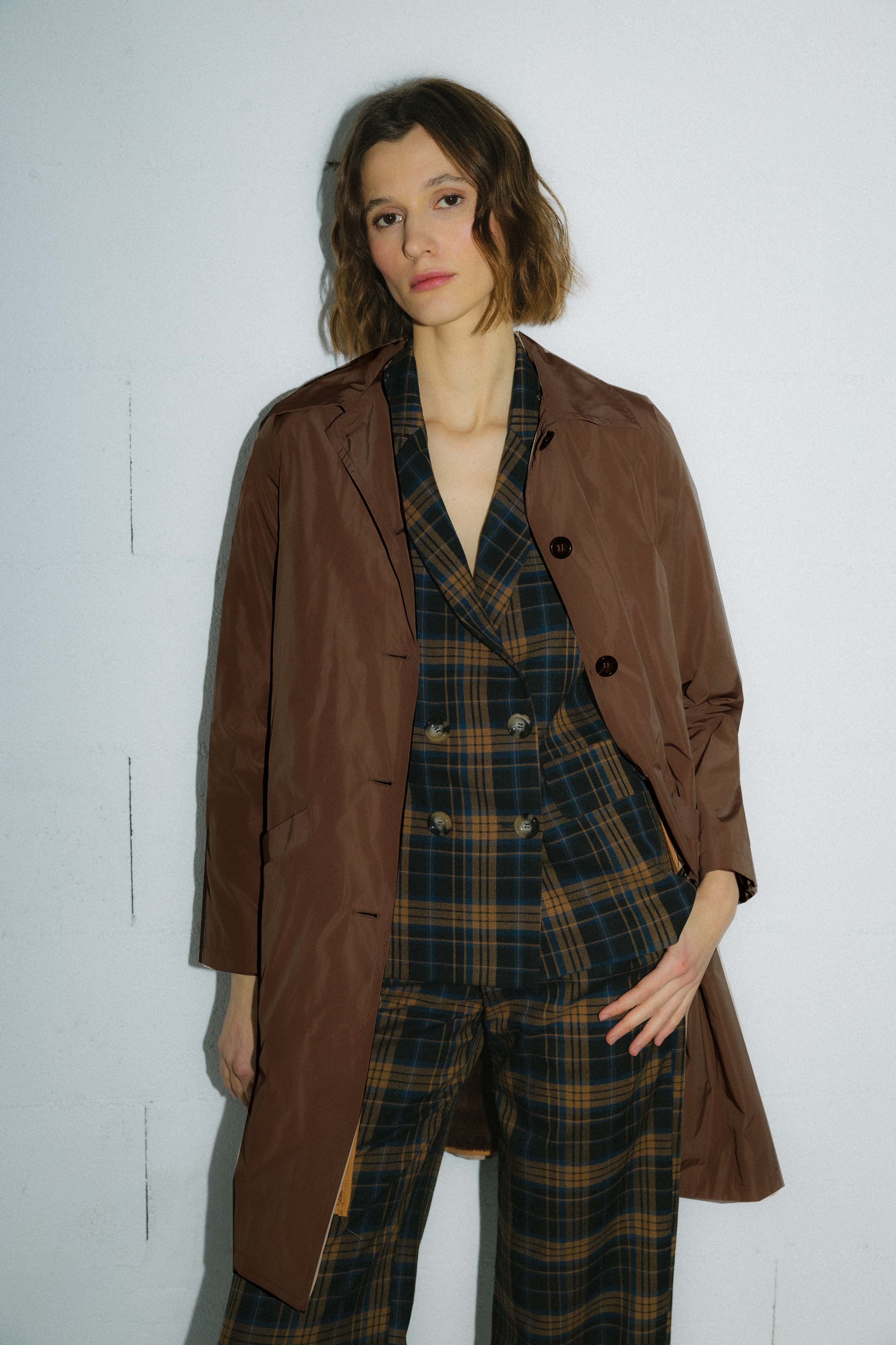 Gabardina RUSIA CHOCOLATE
