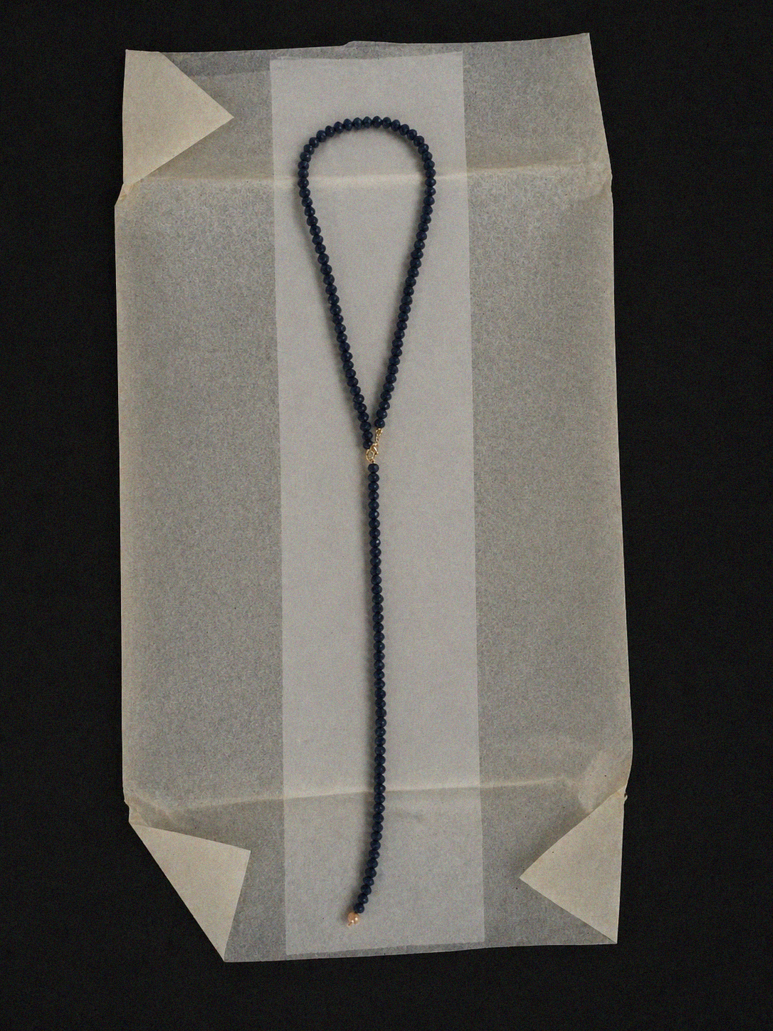 Collar boston azul