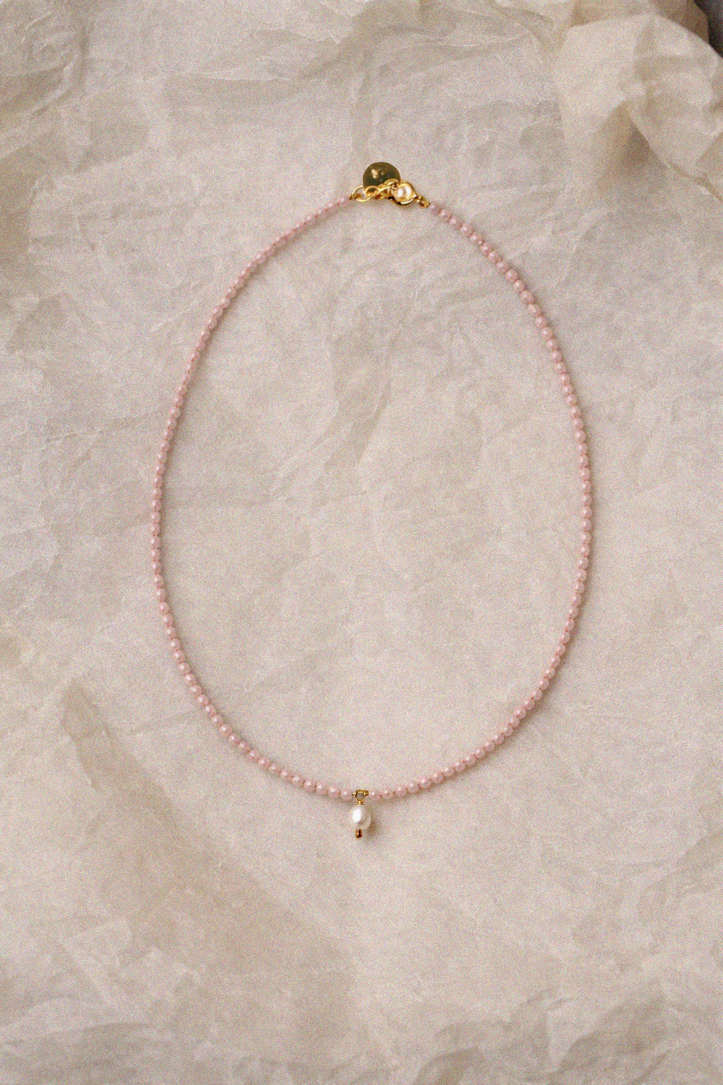Collar PALMA rosa