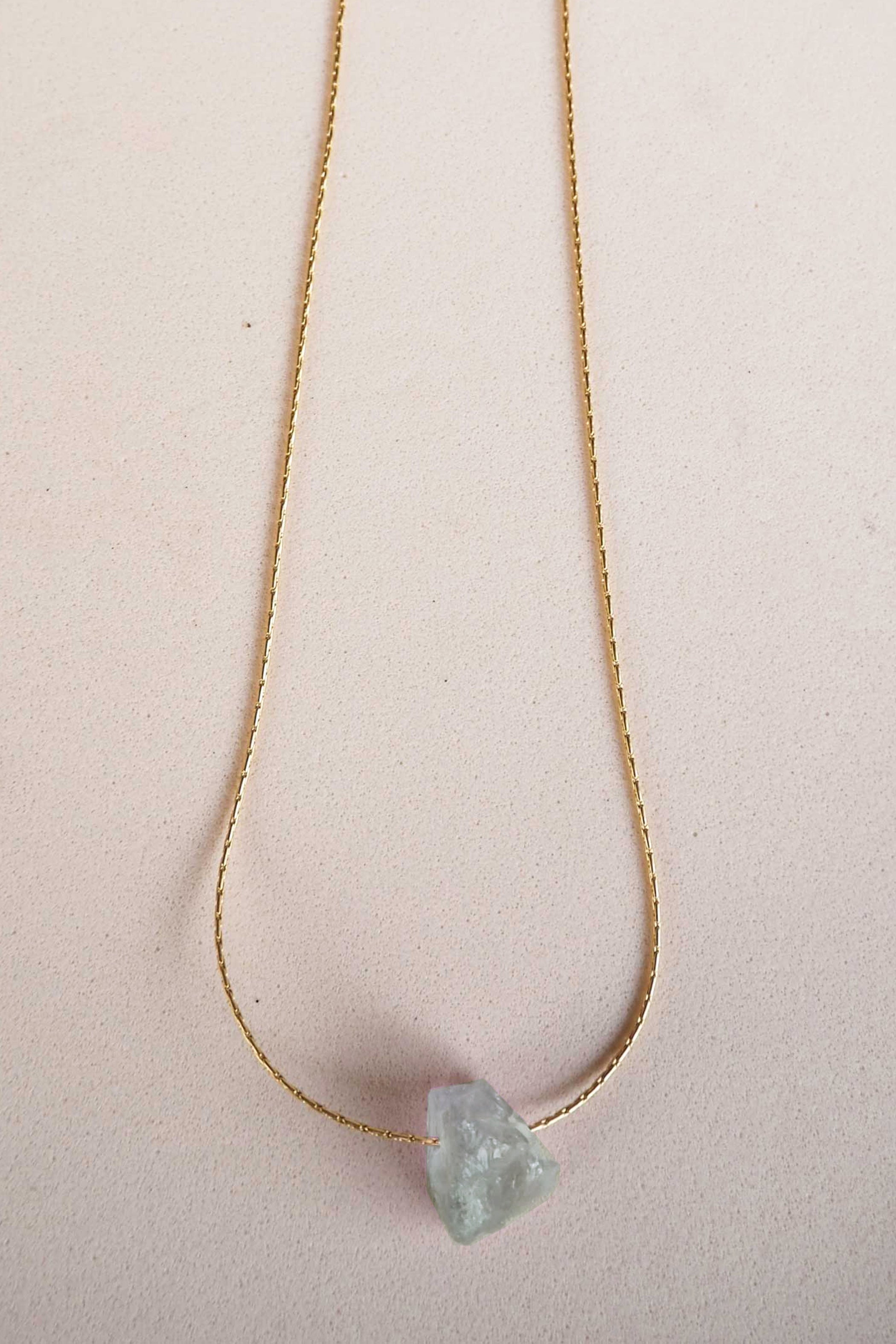 collier d'améthyste naturelle