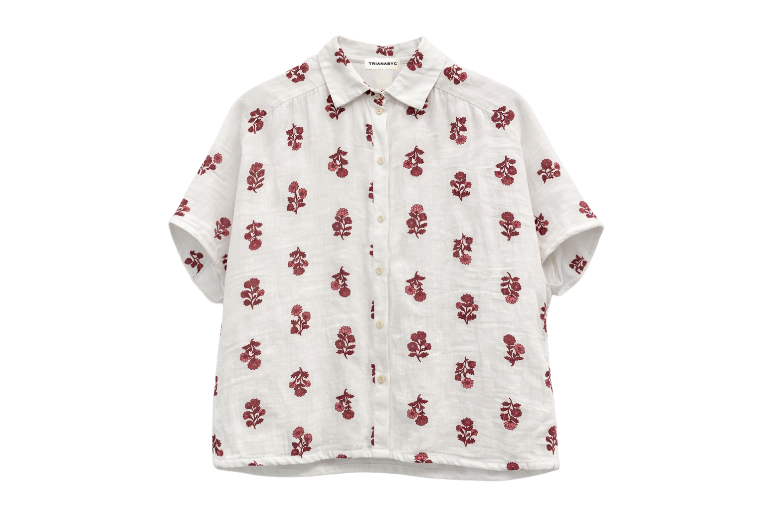 Blusa LUNA BLOCK ROJO