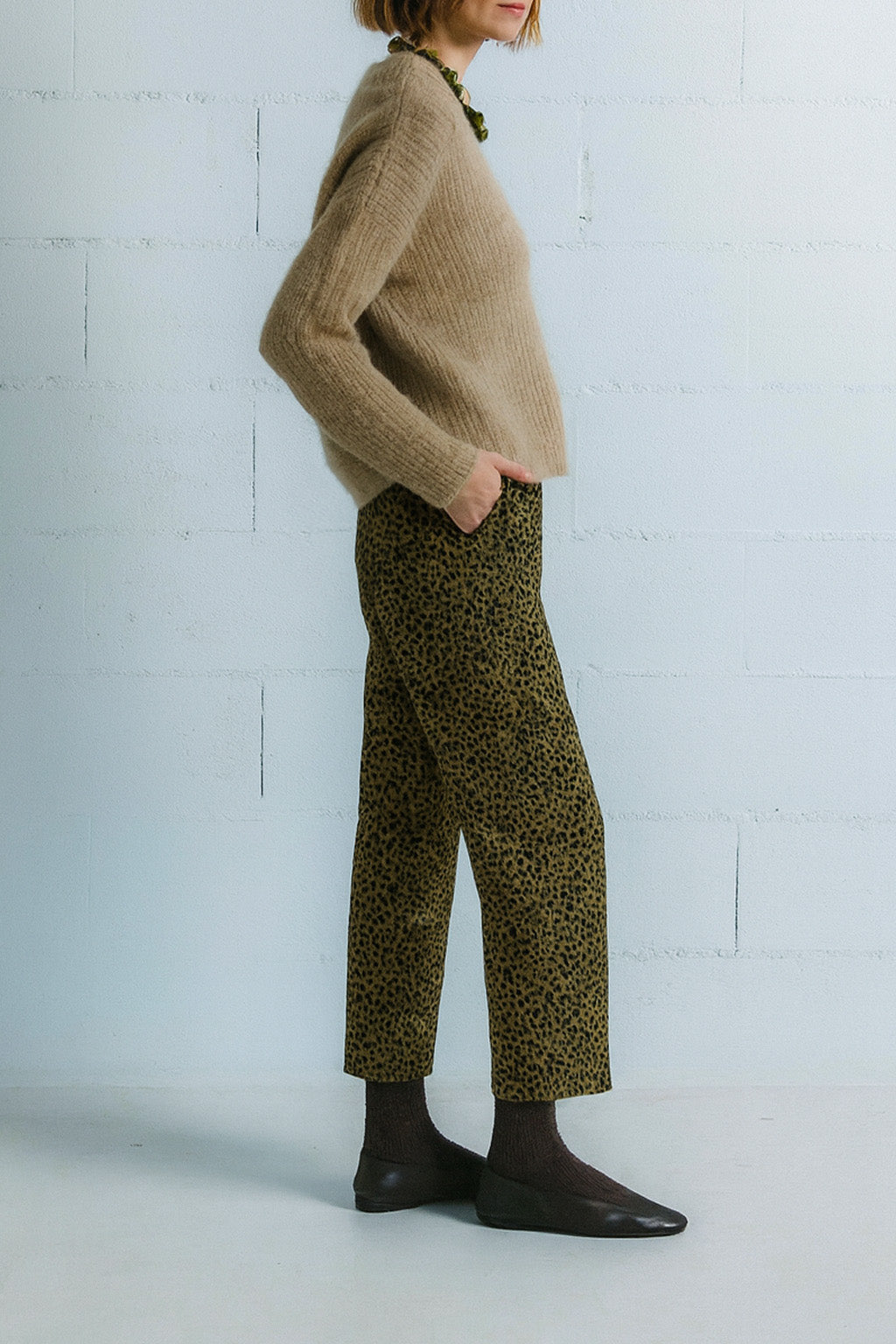 Pantalón millet animal verde