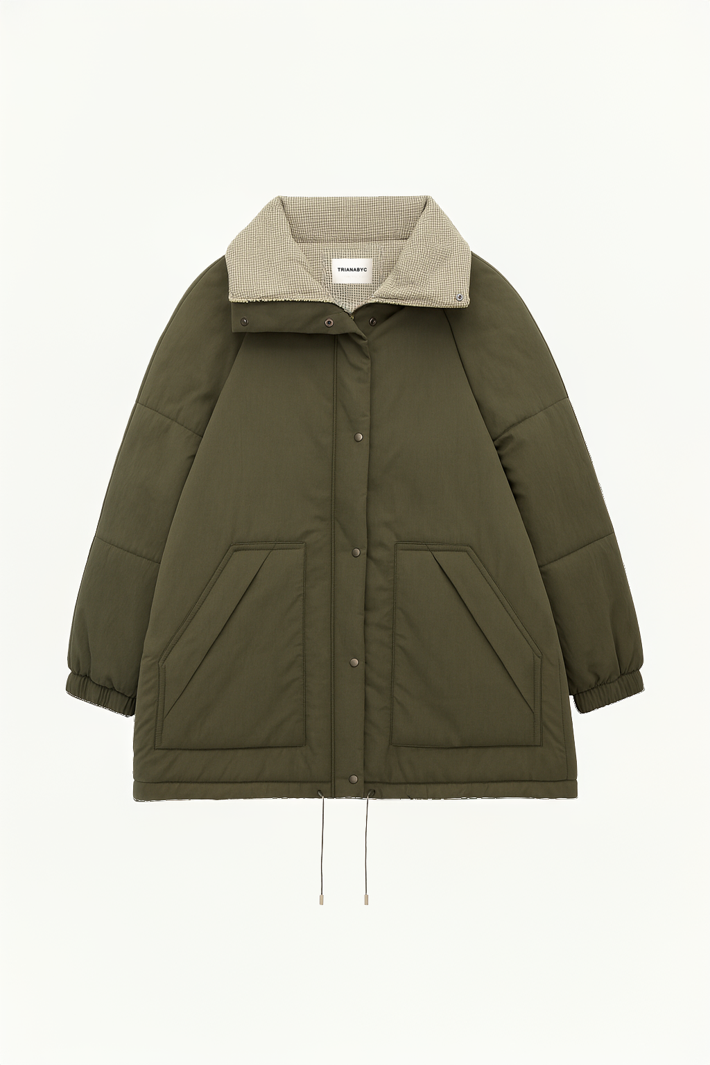 ABRIGO FUJI ACOLCHADO kaki