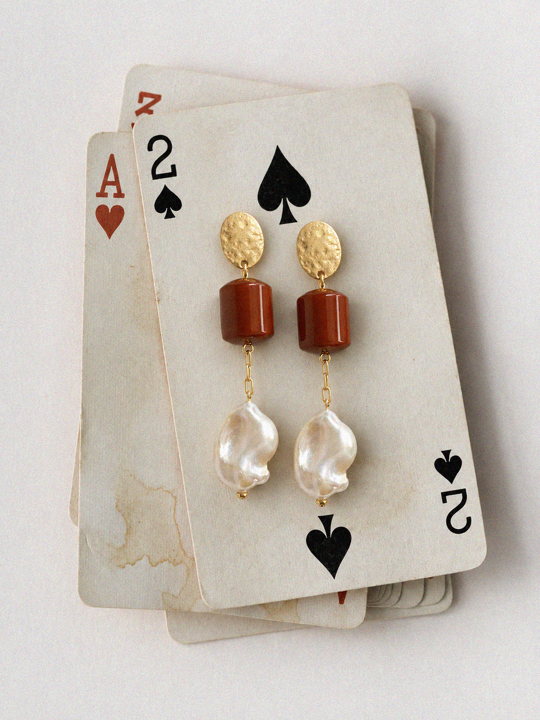 Pendientes camelia