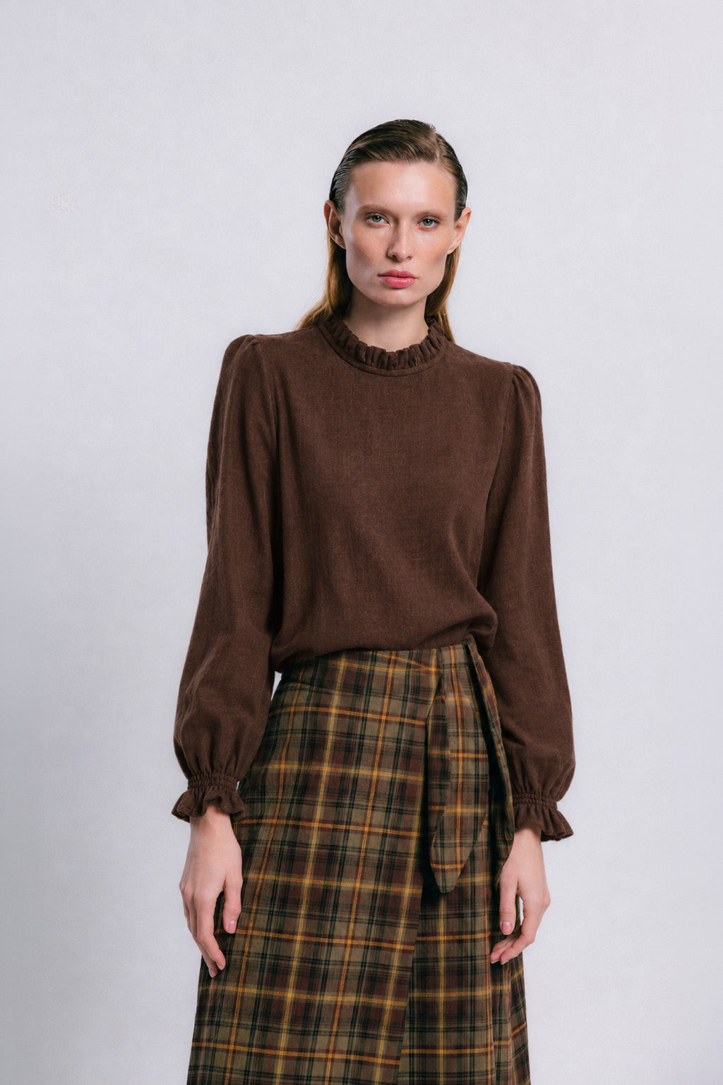 Blusa pori chocolate