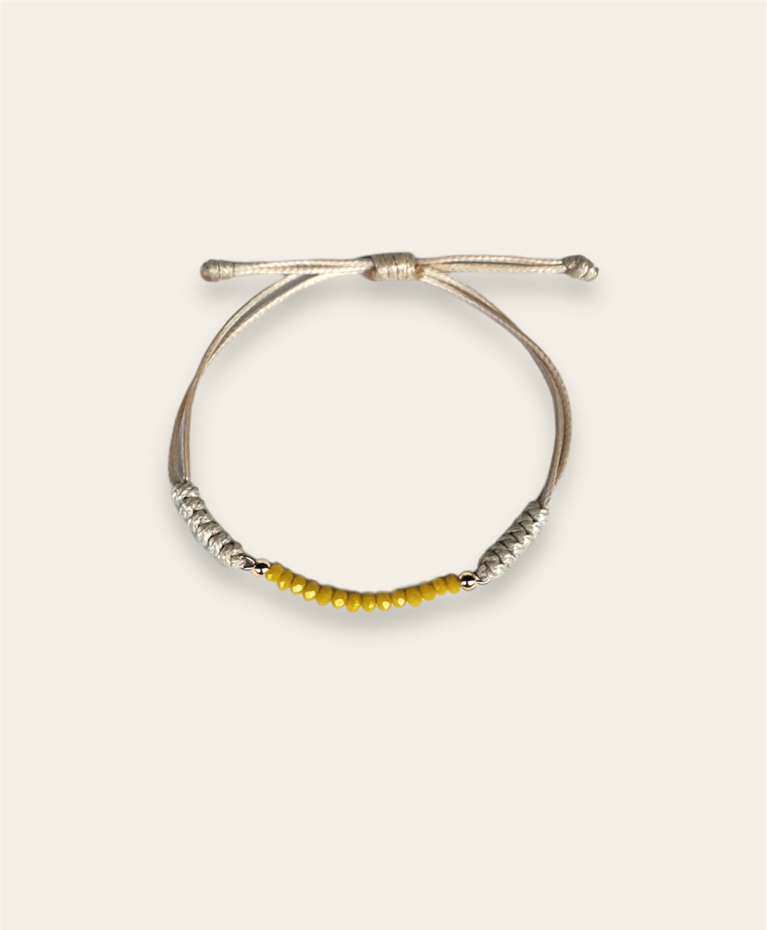 PULSERA ROCHA AMARILLA