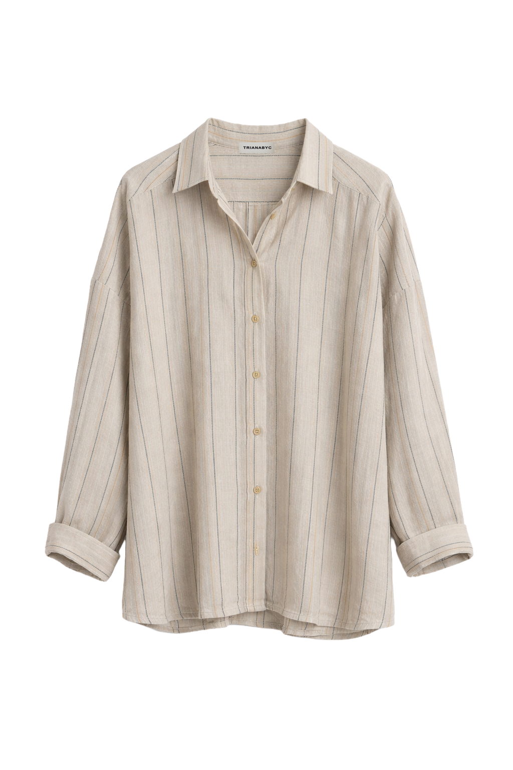 Blusa STAR rayas beige