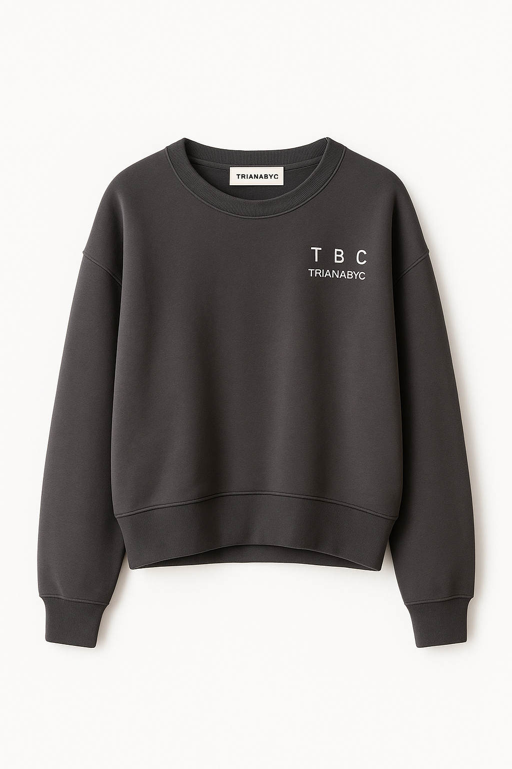 SUDADERA BIARRITZ ANTRACITA TRIANABYC