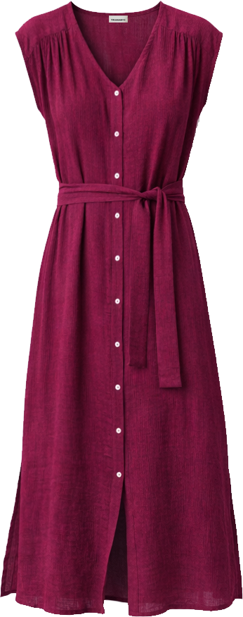 Vestido olimpia burdeos