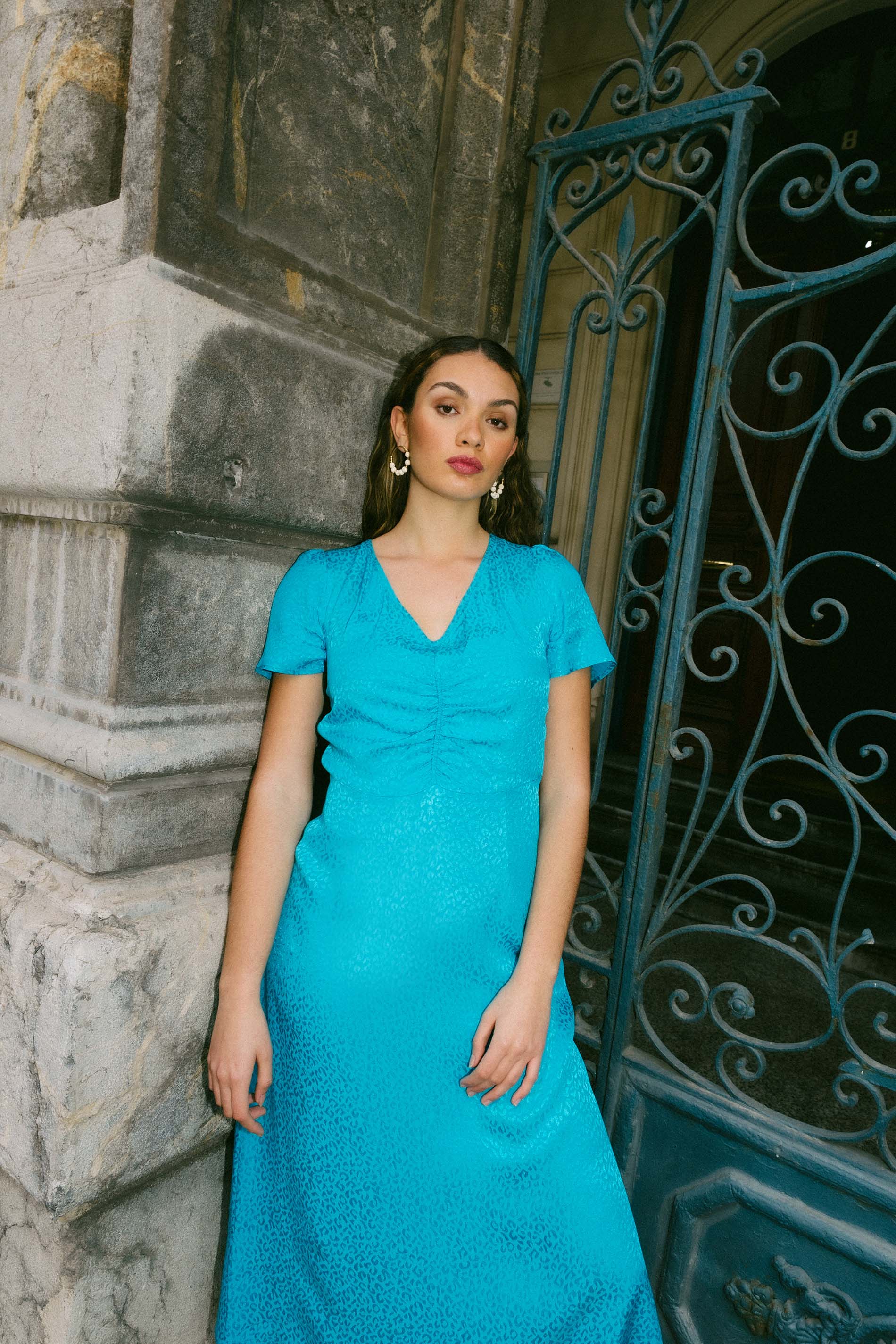 Vestido azul SOLÍN