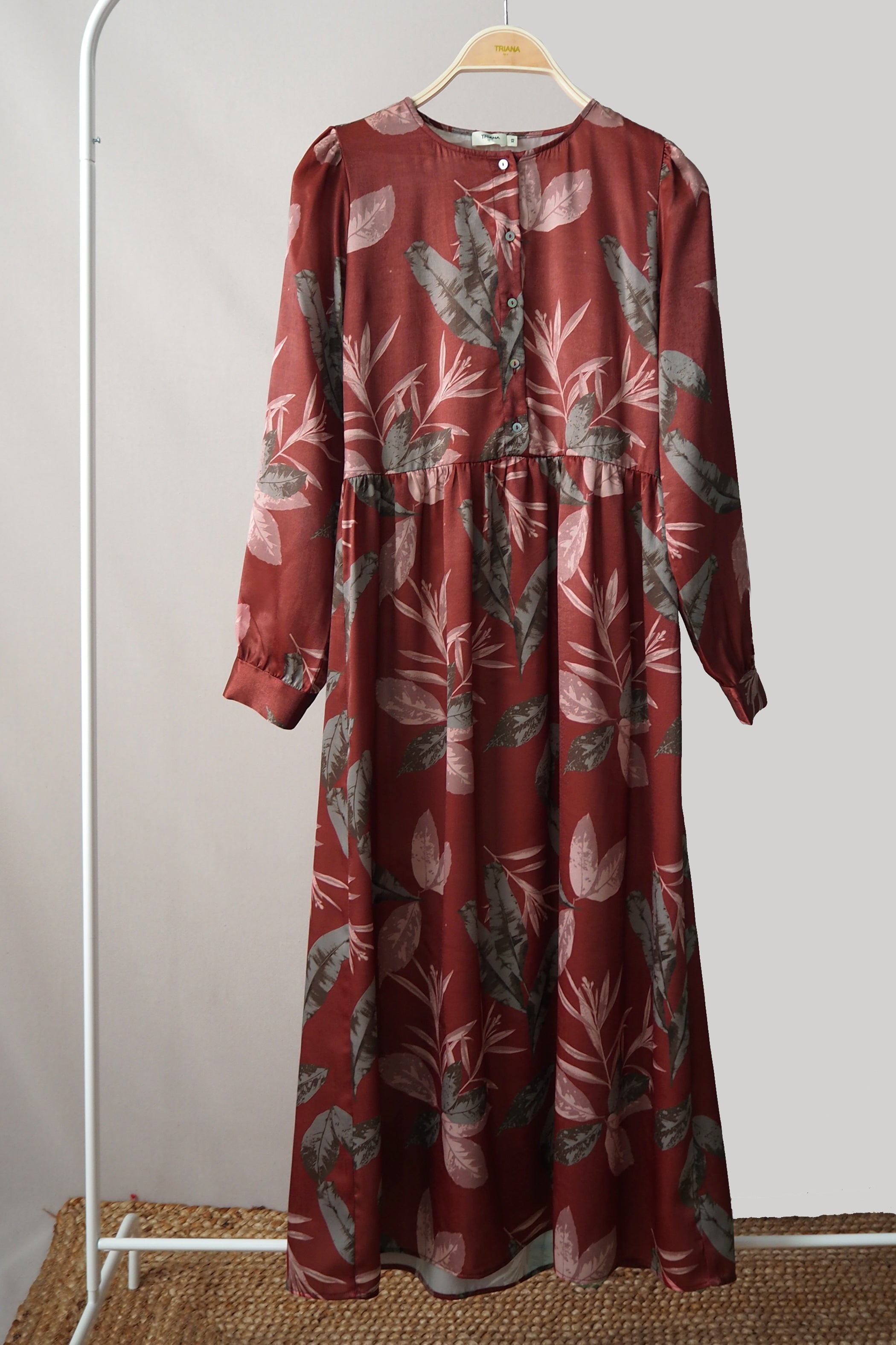 Vestido botonadura botanic caldera