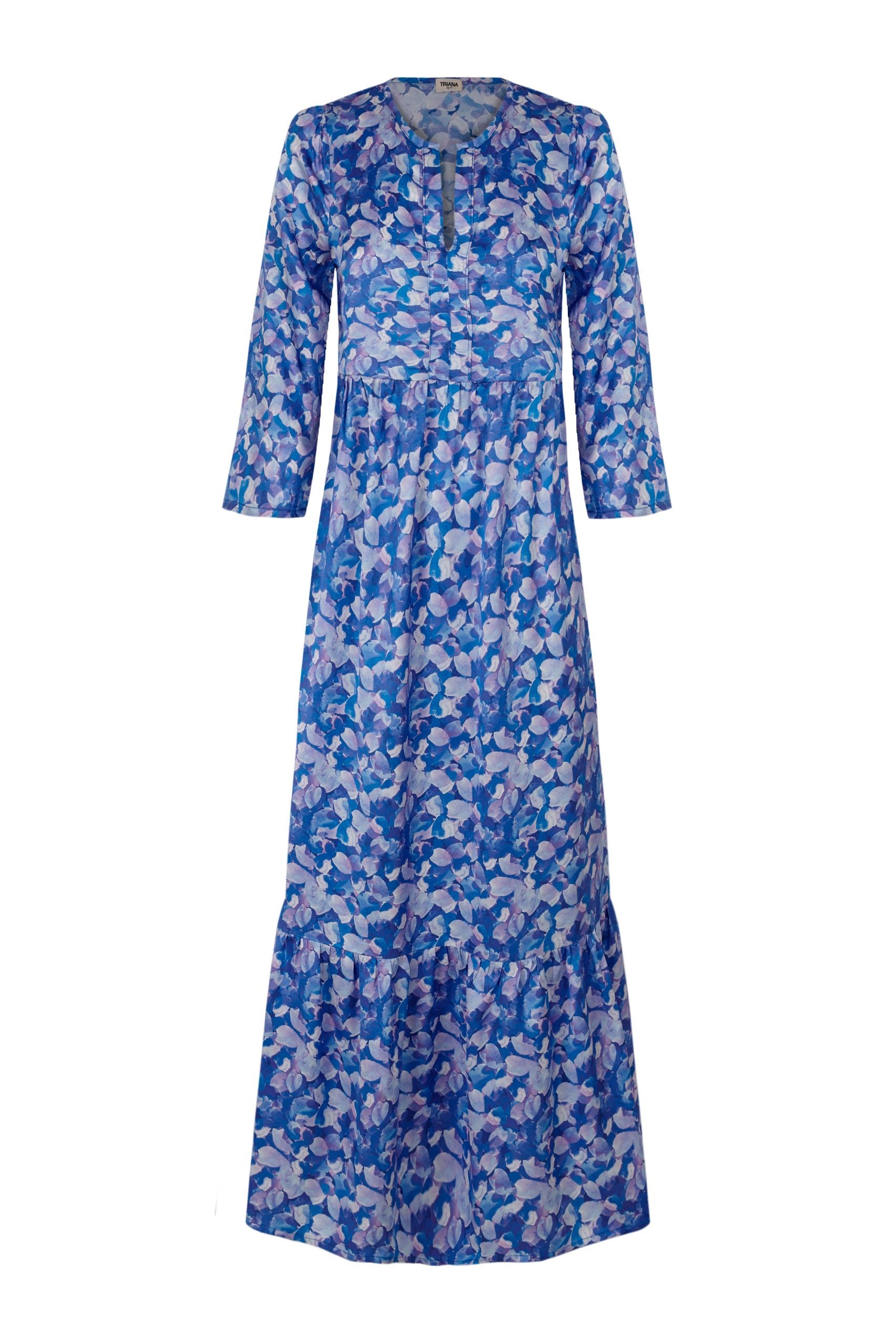 Watercolor BROMELIA dress