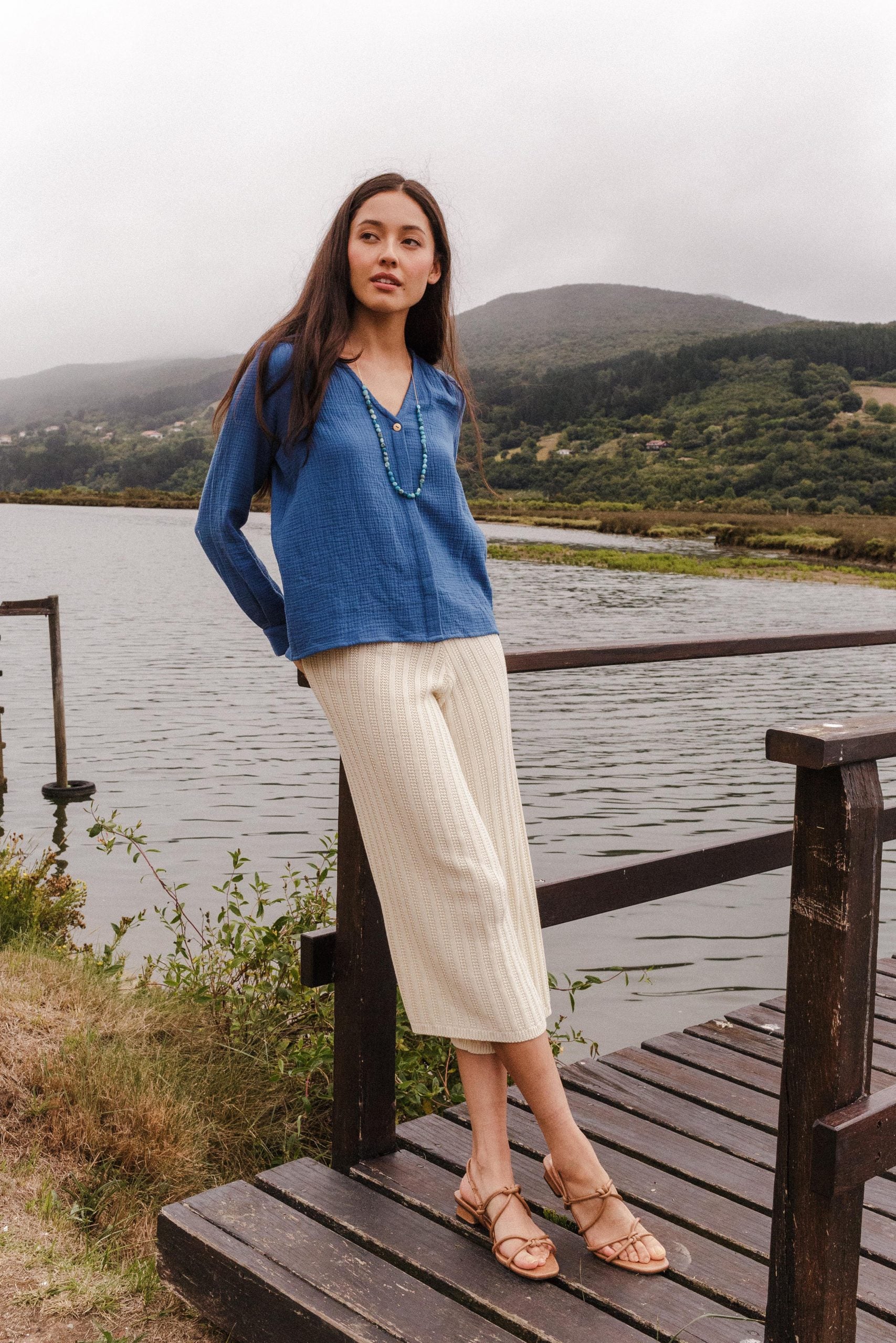 SAVONA knitted trousers