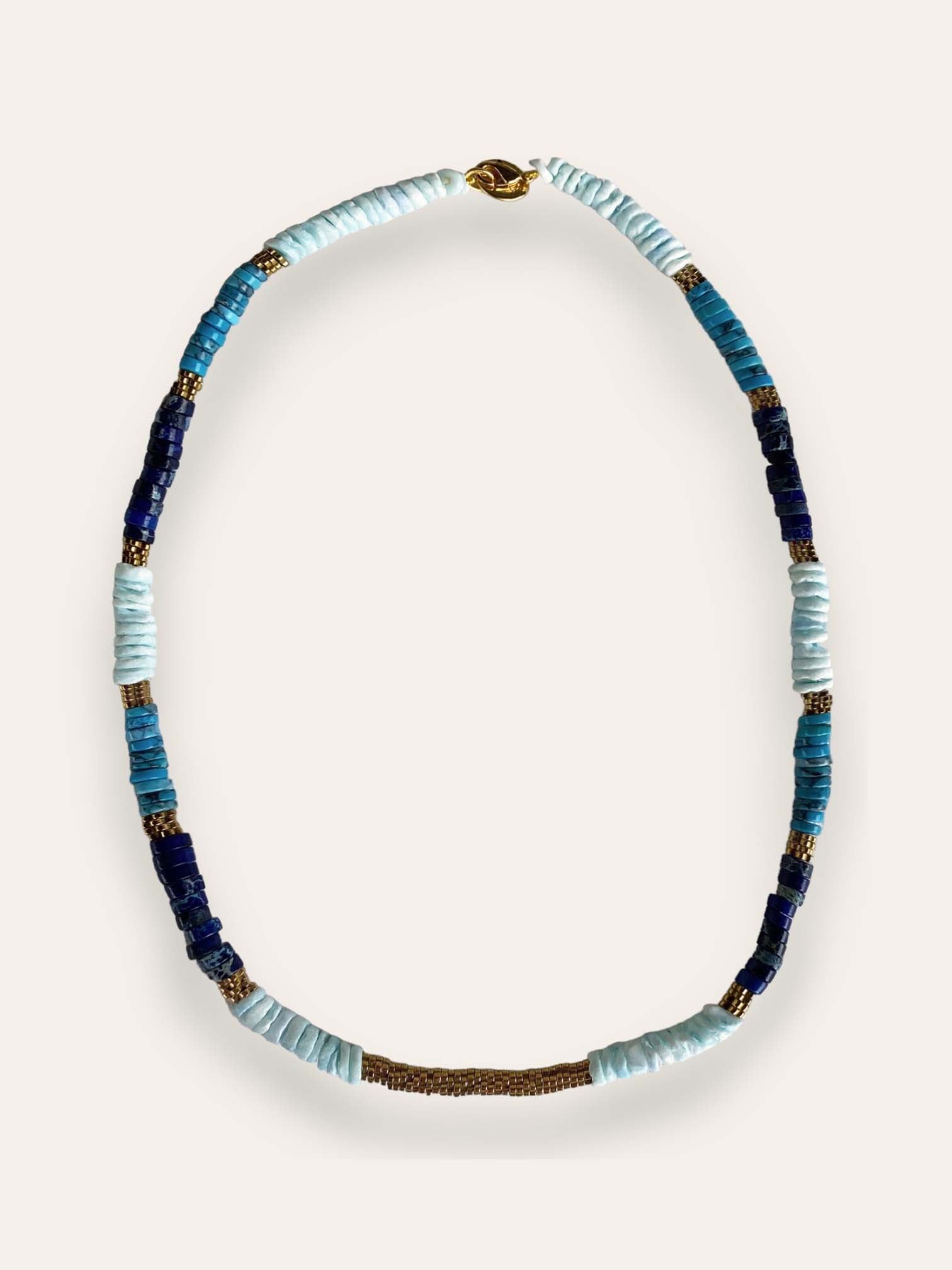 blue CASTELO necklace