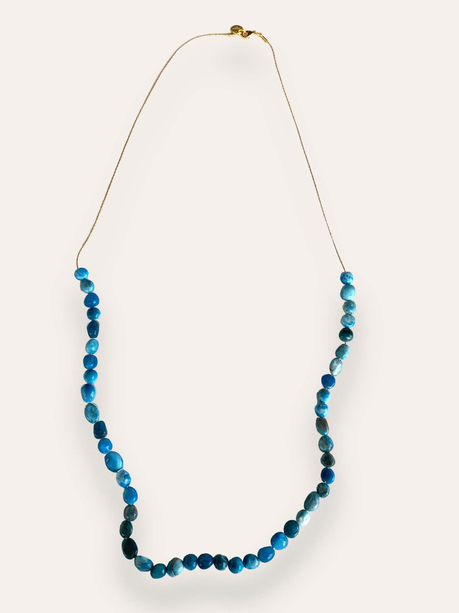 EVOLA blue necklace