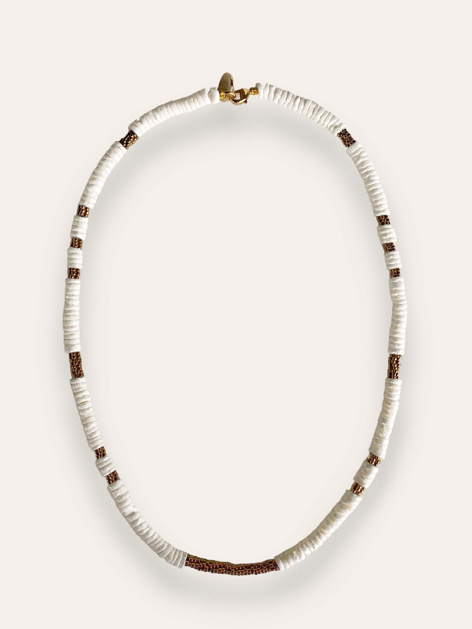 white CASTELO necklace