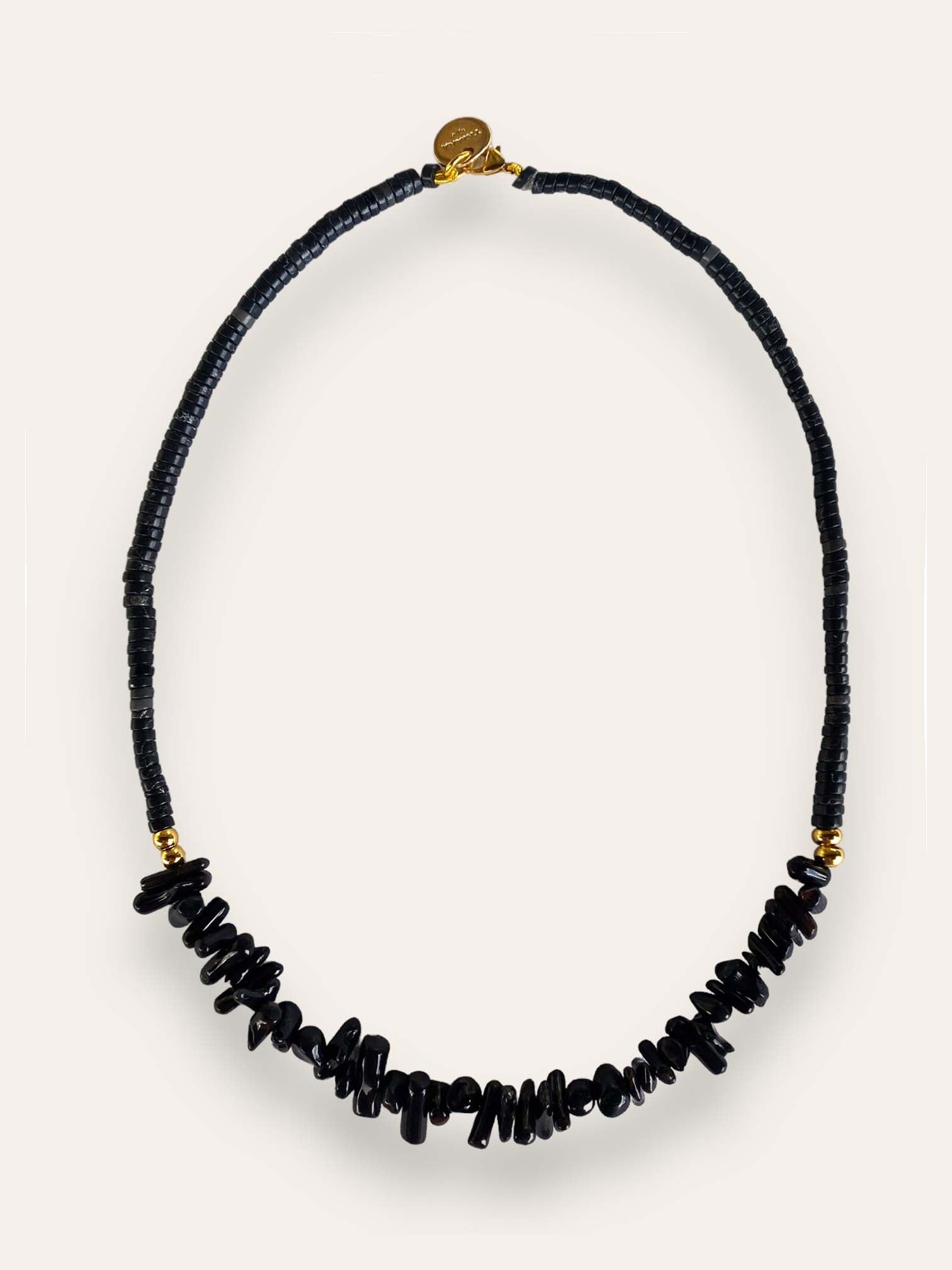 black ELVAS necklace