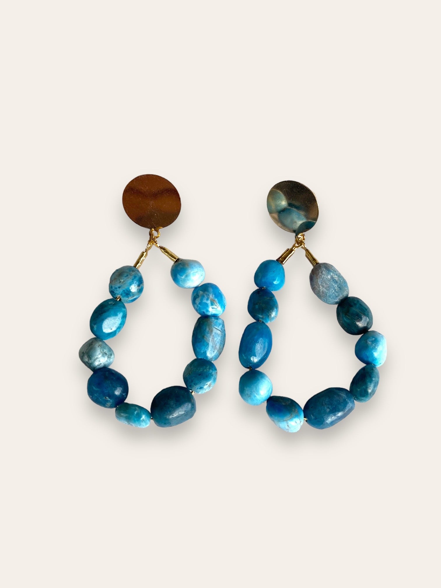 Blue EVOLA earrings