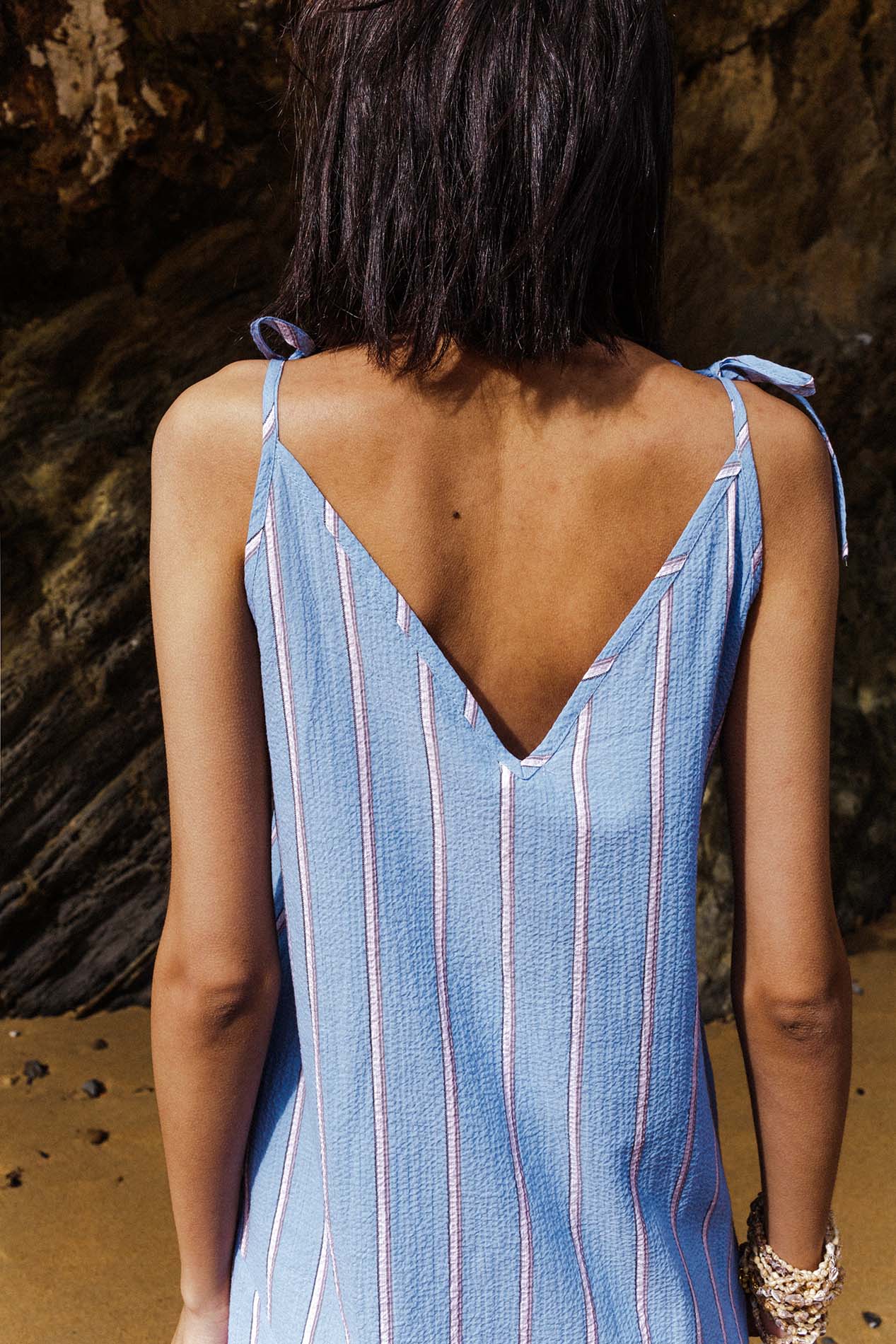 Striped PORTO dress